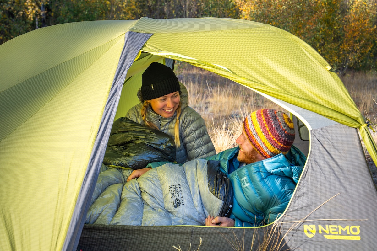 Sleeping in the MH Phanton Backpacking Sleeping Bag