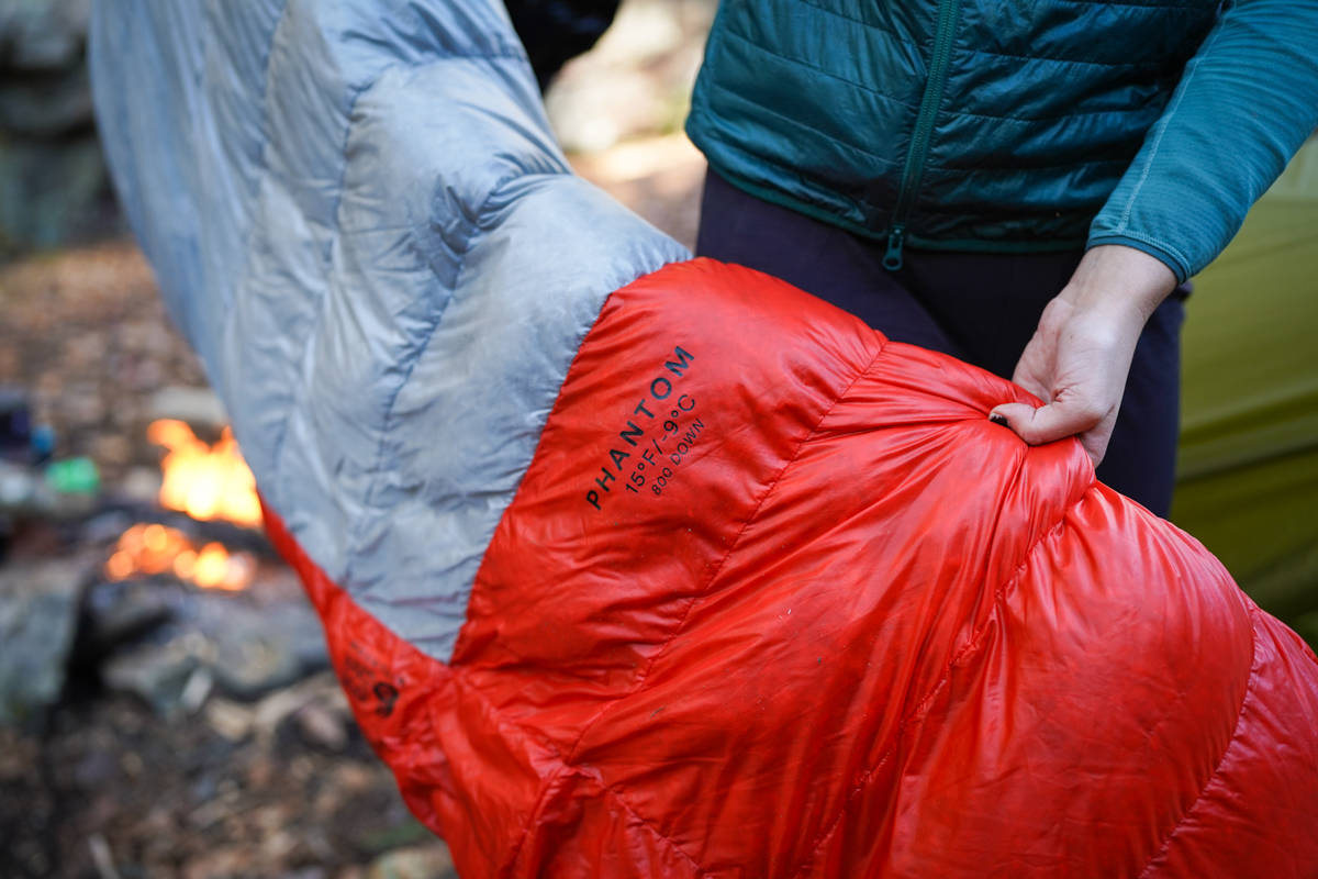 Temp ratings on the MH Phantom Backpacking Sleeping Bag
