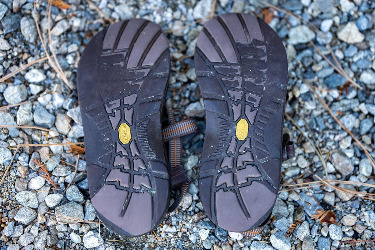 Hiking sandals (worn down outsoles)