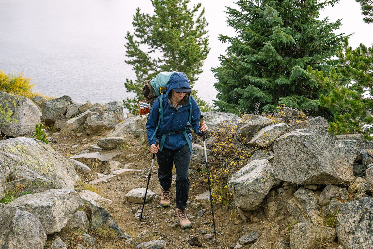 Trekking poles (backpacking with Leki Cressida)