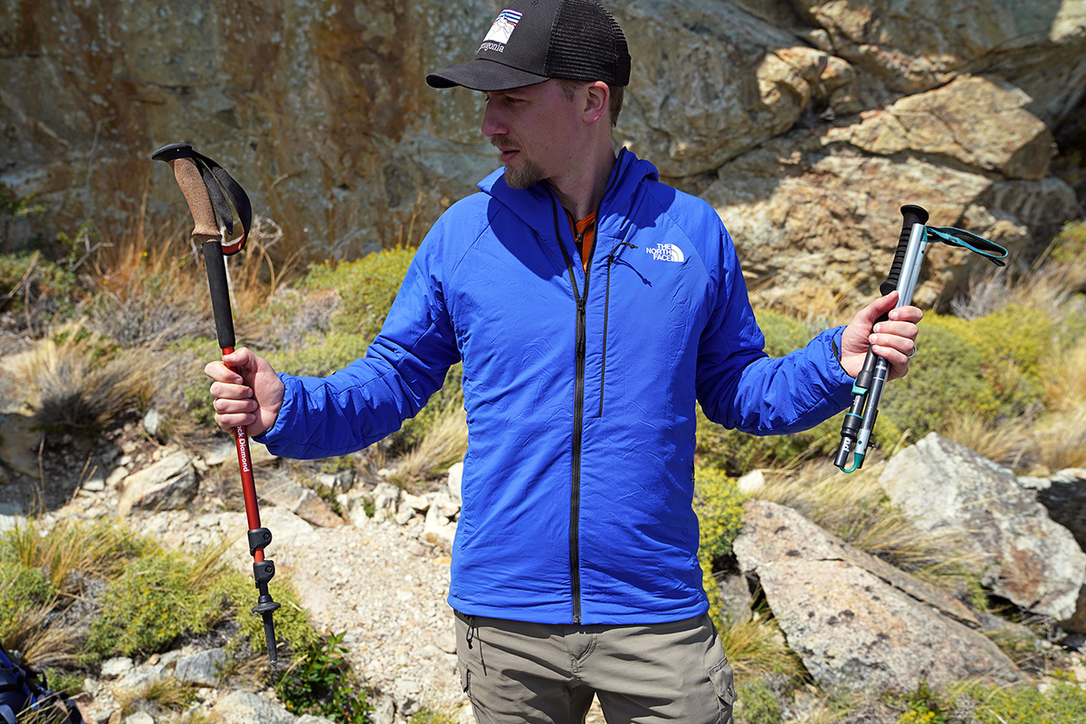 folding trekking sticks