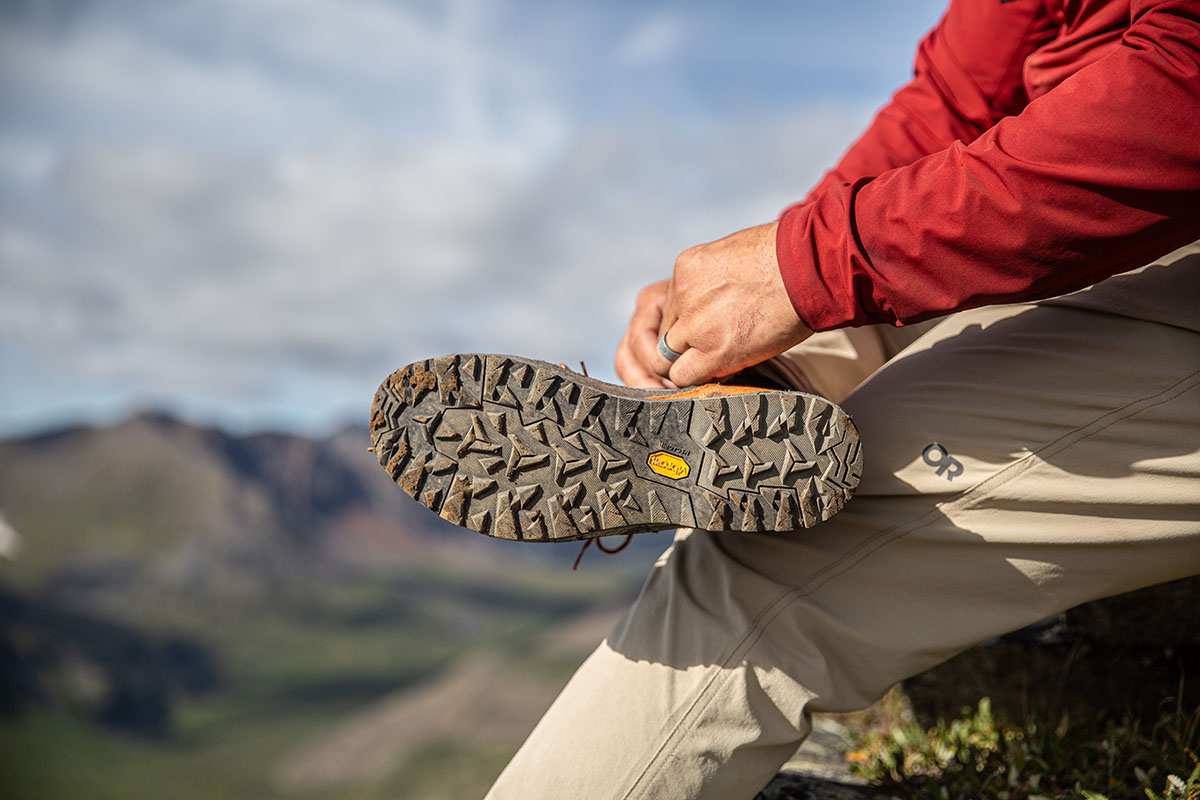 Waterproof Hiking Boots (Vibram traction)