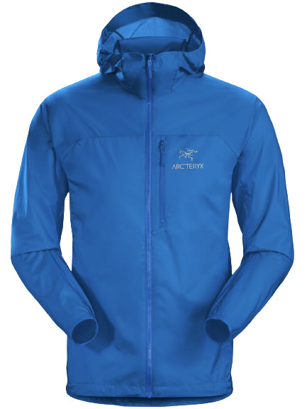 Arc'teryx Squamish Hoody (windbreaker jacket fluidity blue)