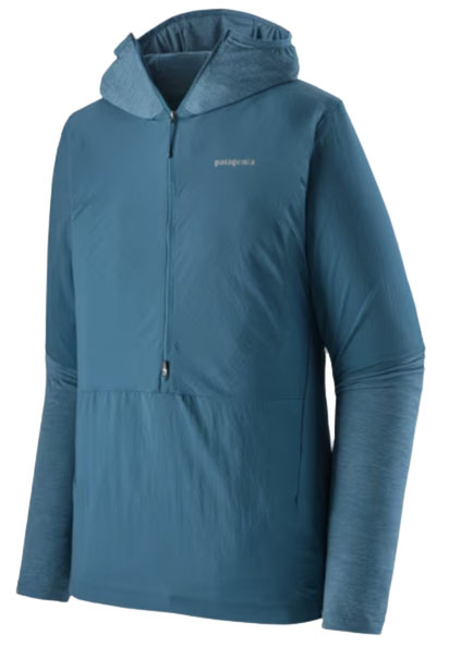 Patagonia Airshed Pro windbreaker jacket (running)
