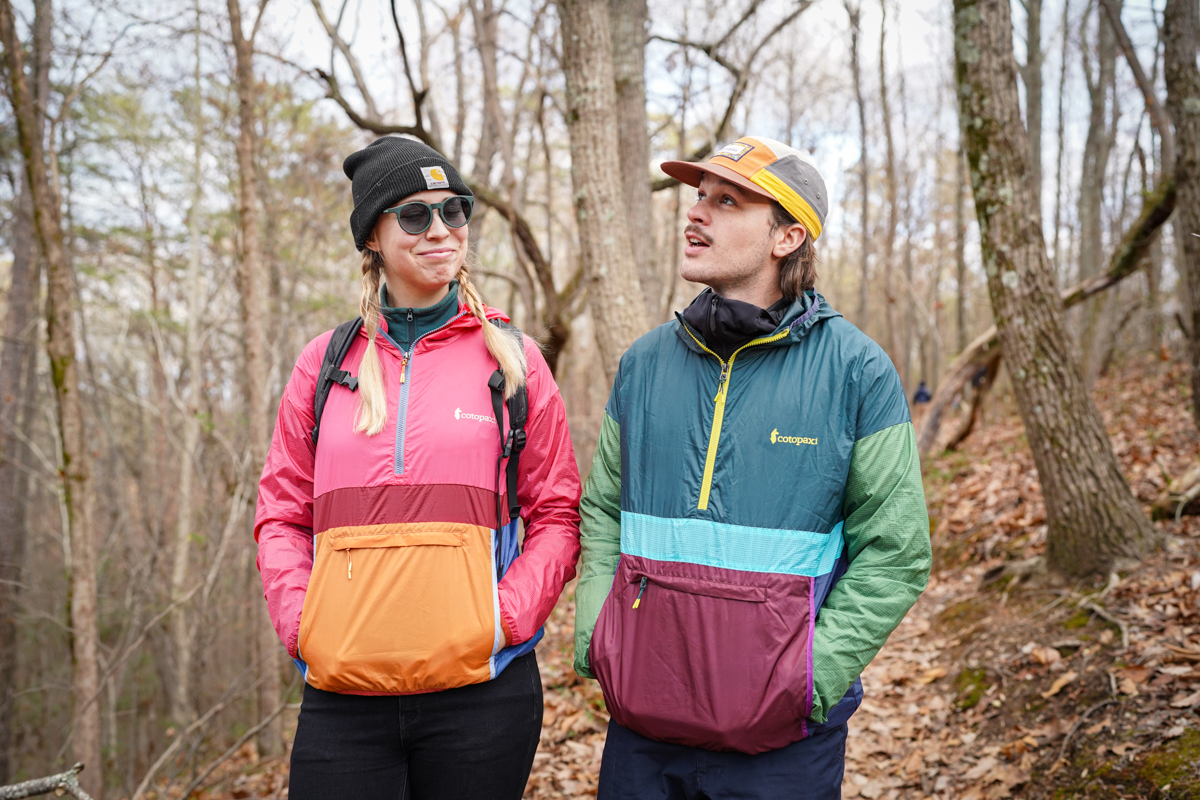 The men's and women's Cotopaxi Teca Windbreaker