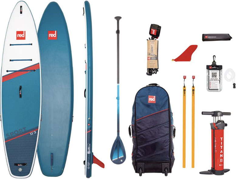 Red Paddle Co Sport 11'3 stand-up paddle board