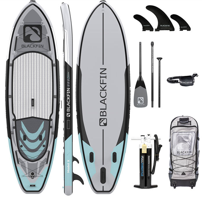 iRocker Blackfin Model X inflatable stand up paddle board (SUP) 2