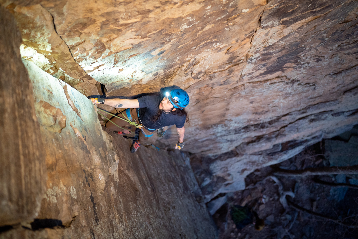 Men's Climbing Pants (Climbing at Twall in the Teren Lightweight Traveler Pants)