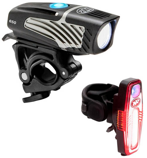 NiteRider Micro Lumina 650 Sabre 80 light set