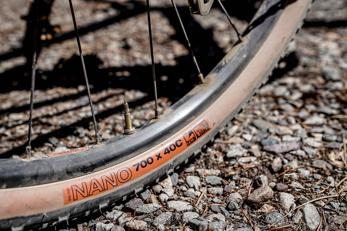 Gravel bike (tire pressure)