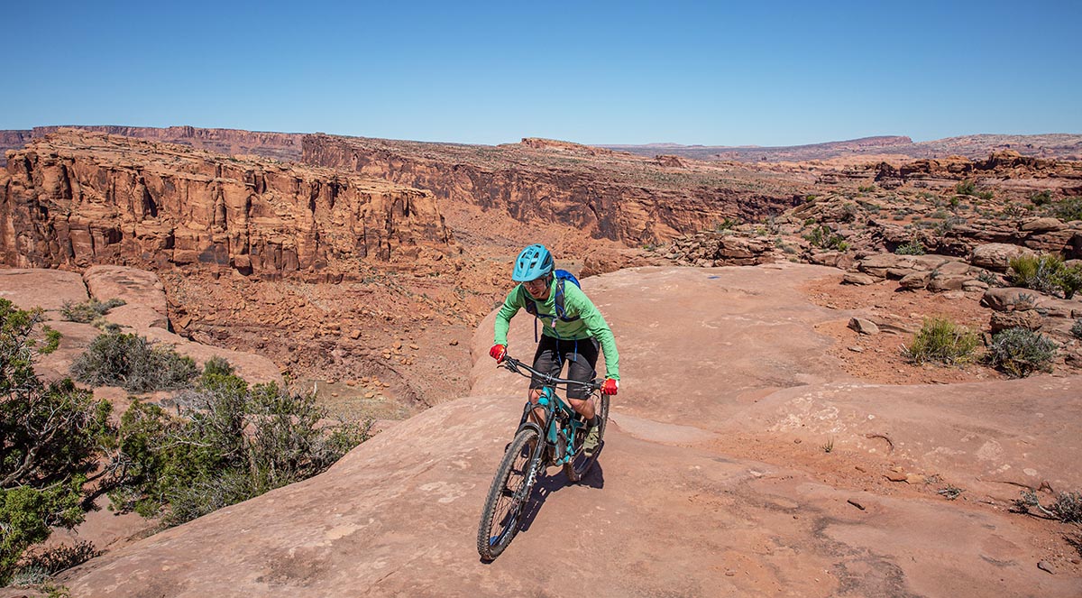 Mountain bikes under %241k (riding in Moab)
