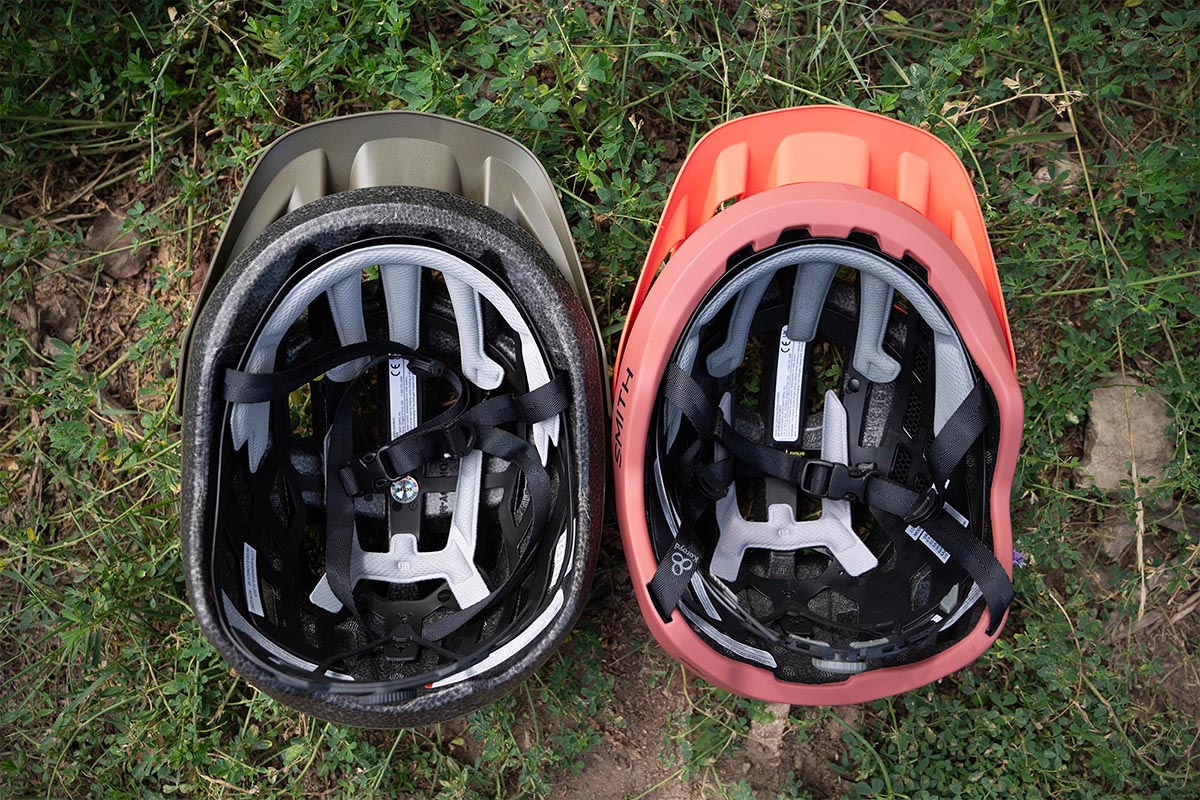 Mountain bike helmet (EPS foam comparison)