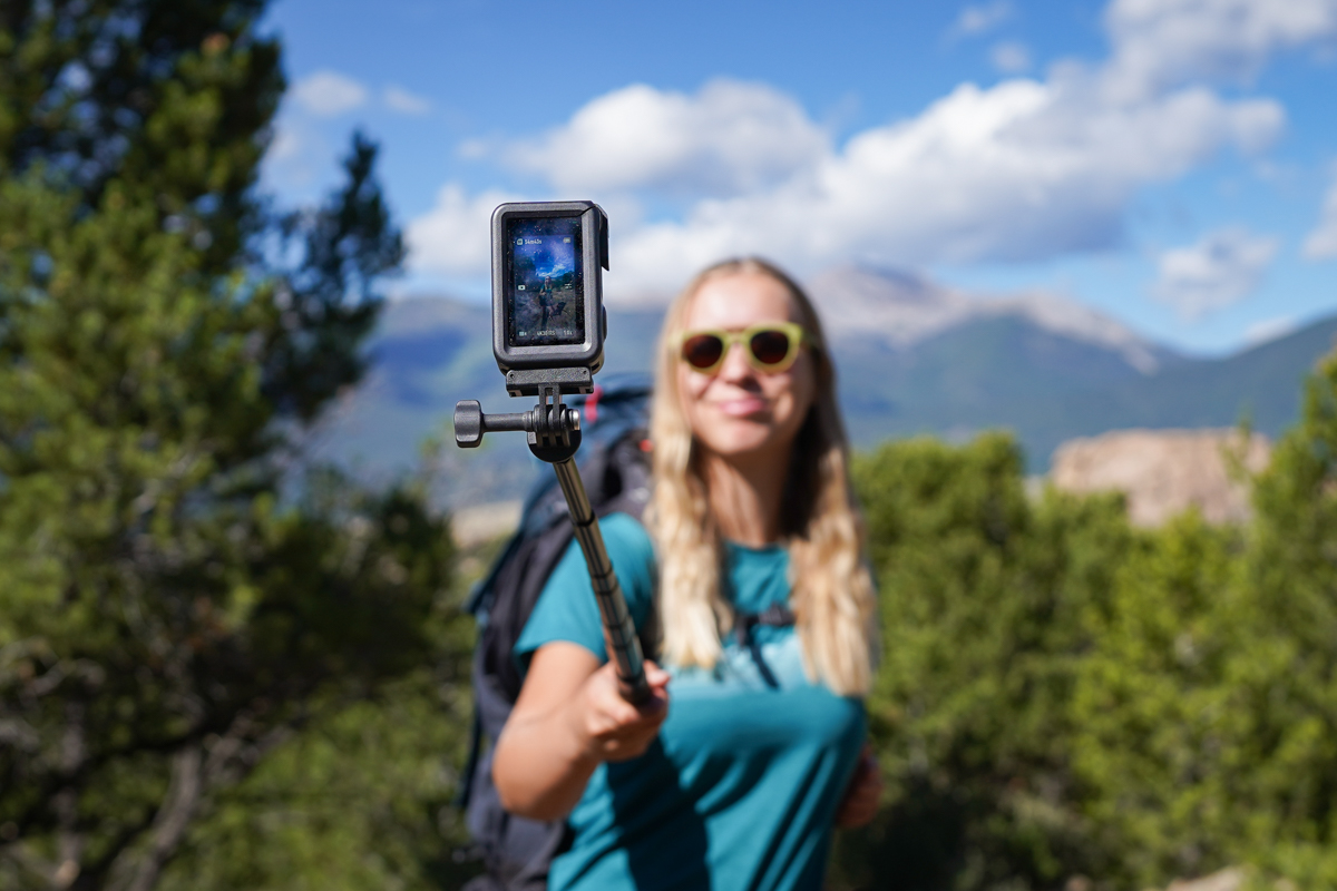 Cameras for Hiking and Backpacking (DJI Osmo Action 4 in CO)