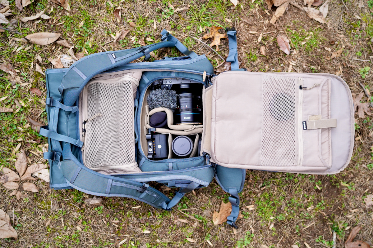 Cameras for Hiking and Backpacking (Thule camera pack organization)