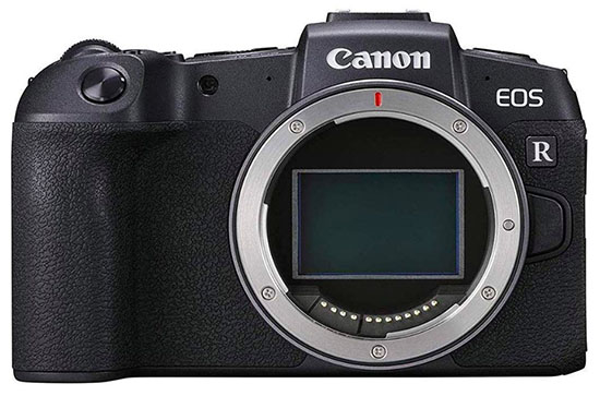 Canon EOS RP mirrorless camera