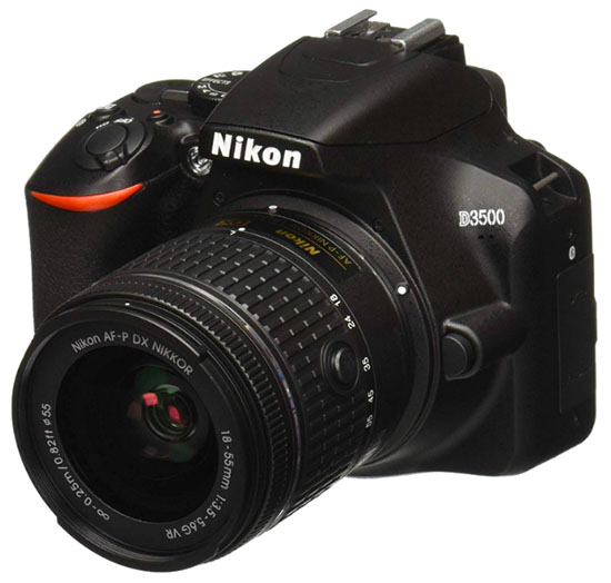 Nikon D3500 DSLR camera