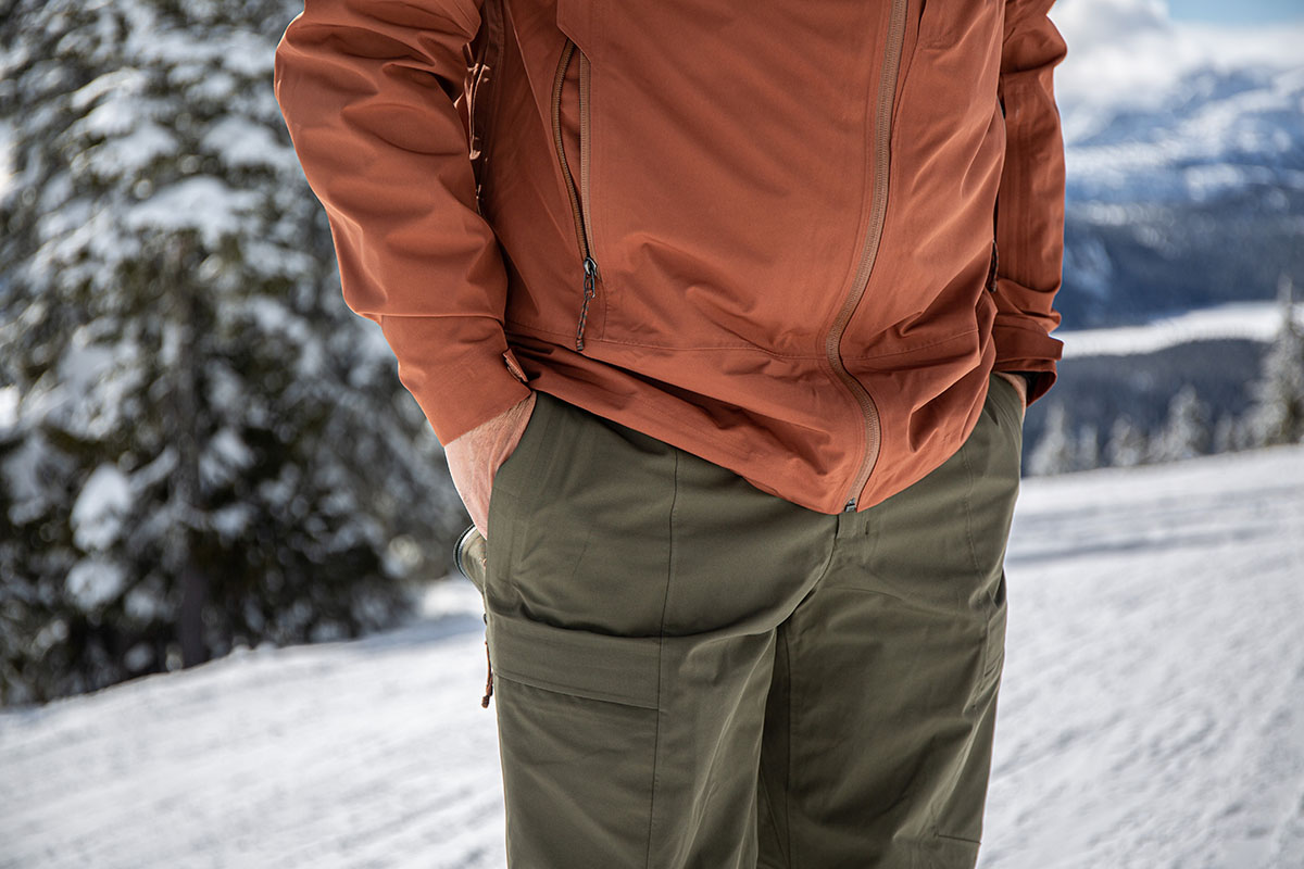 ​​Patagonia Storm Shift Pants (closeup)