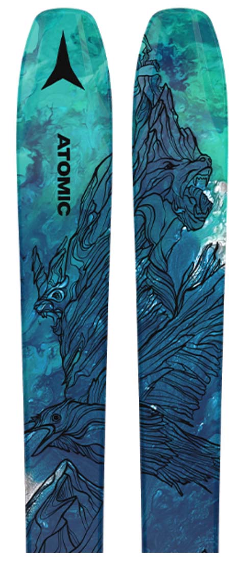 Atomic Bent 100 skis