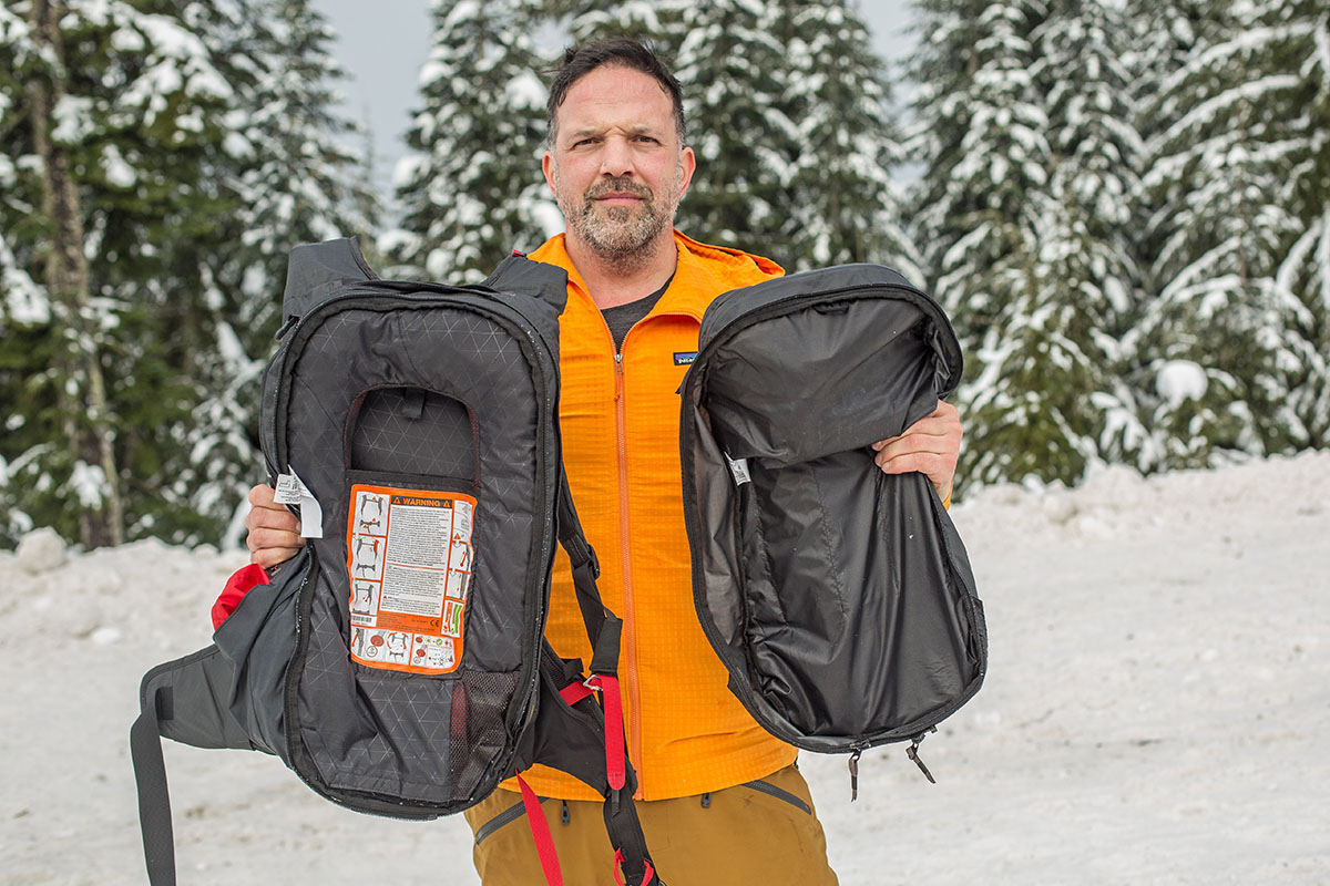 Black Diamond JetForce Pro boosters (avalanche airbag pack)