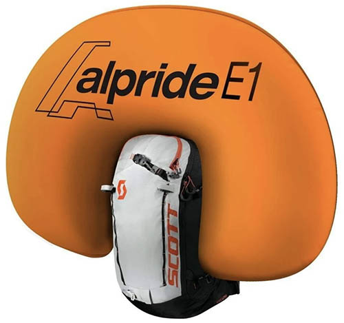 Scott Patrol E1 30L Alpride airbag ski backpack