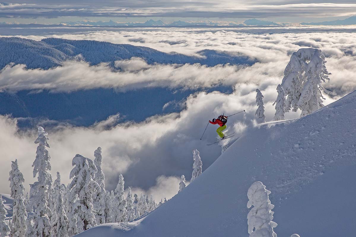 Backcountry skiing (G3 Ion bindings)