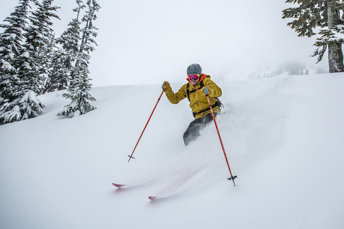 Backcountry skis (deep powder in Canada)