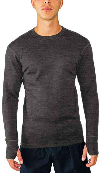 Woolx Glacier LS Heavyweight Crew