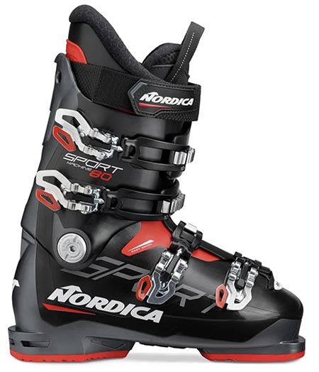 Flex 70 2019 Rossignol Evo 70 Black Red All Mountain Ski Boots Last 104mm 