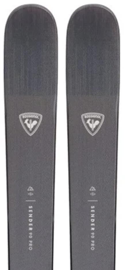 Rossignol Sender Pro 90 beginner skis (2024)