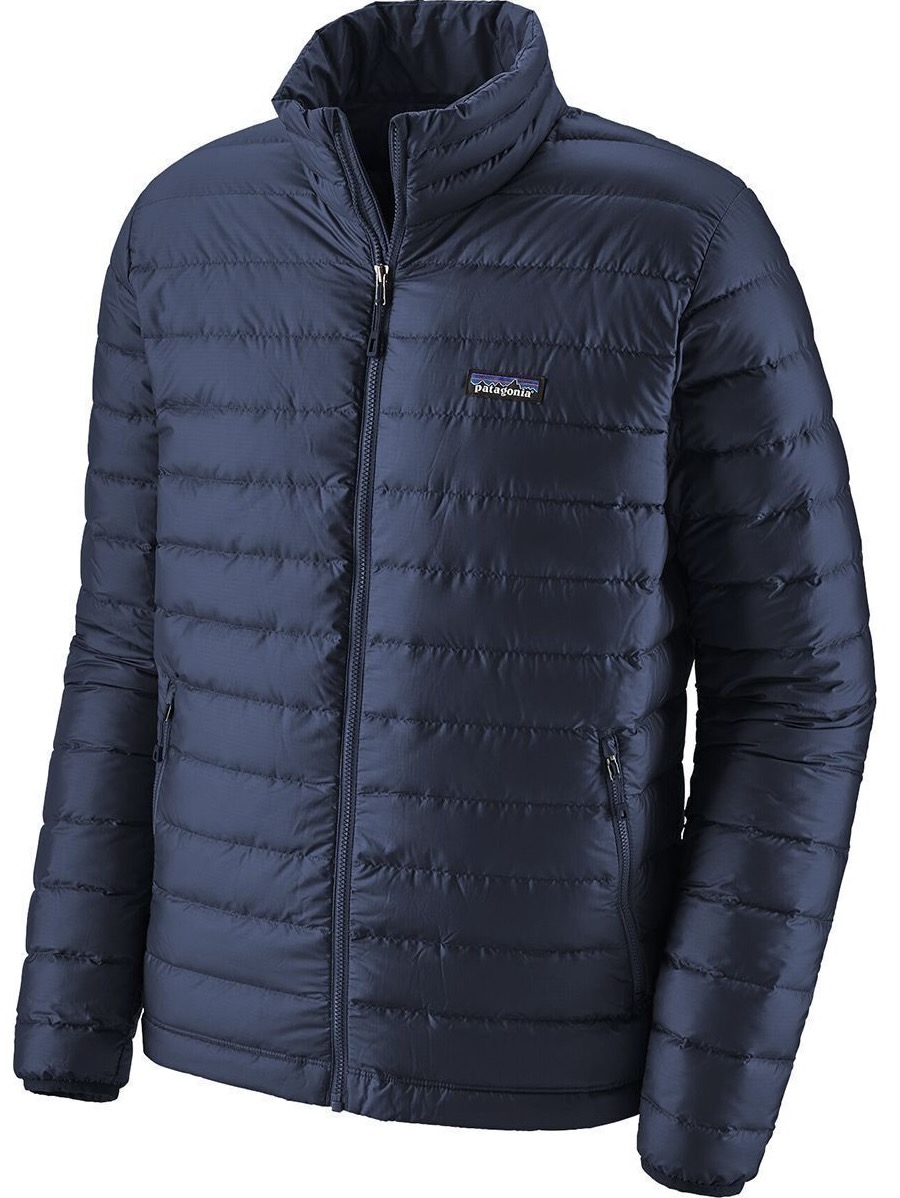 XQS Men Warm Packable Down Quilted Puffer Down Jacket Lightweight Coat