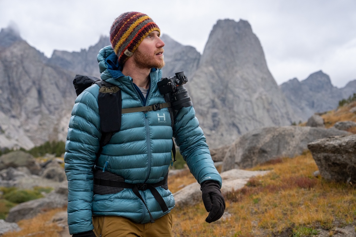 Testing the Himali Accelerator Down Jacket in the Winds