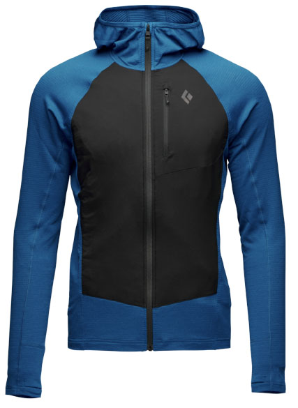 Black Diamond Coefficient LT Hybrid fleece hoody