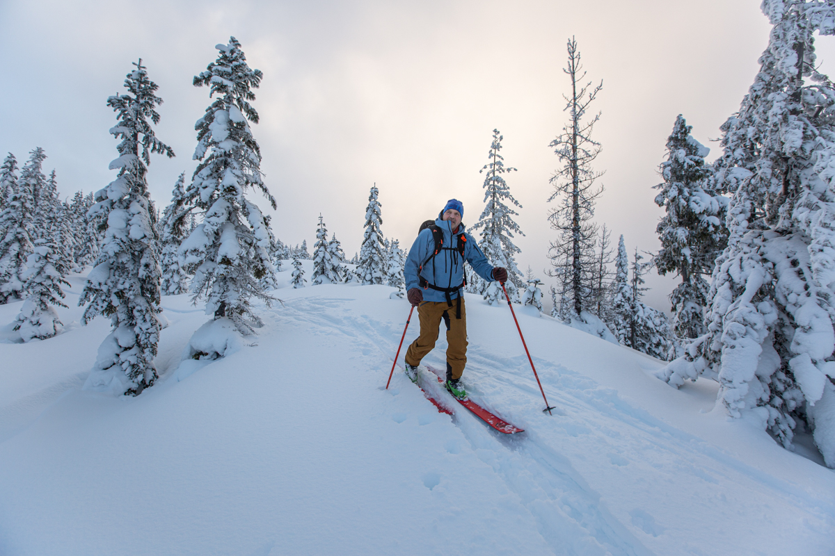 Hardshell jackets (touring in the Alpha SV)