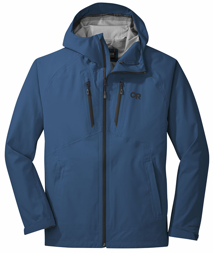 Outdoor Research Microgravity hardshell jacket (blue)
