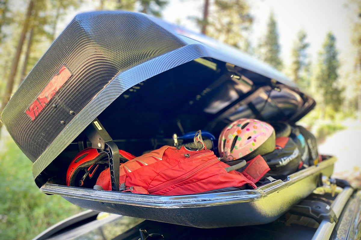 best roof cargo box for golf clubs