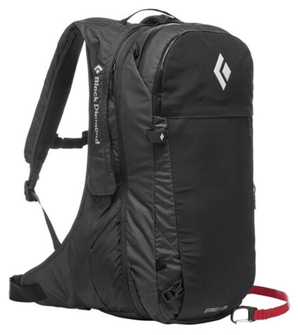 Black Diamond JetForce Pro 25 airbag ski backpack