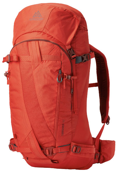 Gregory Targhee 45 ski backpack (red)