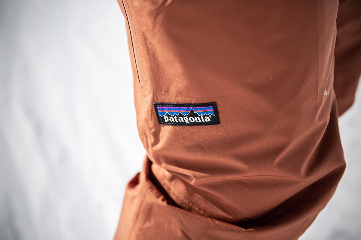 Ski Bibs (logo of Patagonia Powder Town)