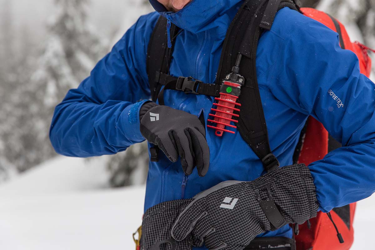 Quelife Mens Touchscreen Winter Gloves Warm Motorcycle Ski Snow Snowboard Gloves 