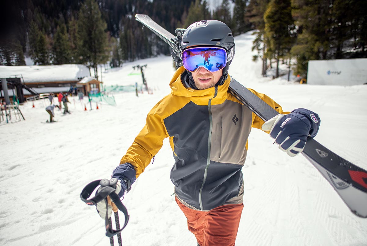 Women Ski Goggles Wide Angle Frameless Anti-Fog Double Lens UV Protection Snow 