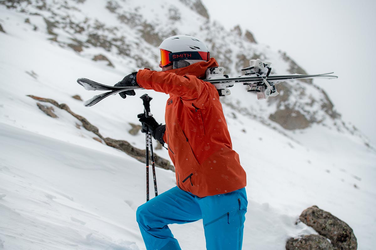 Ski goggle (hiking with Smith Squad)