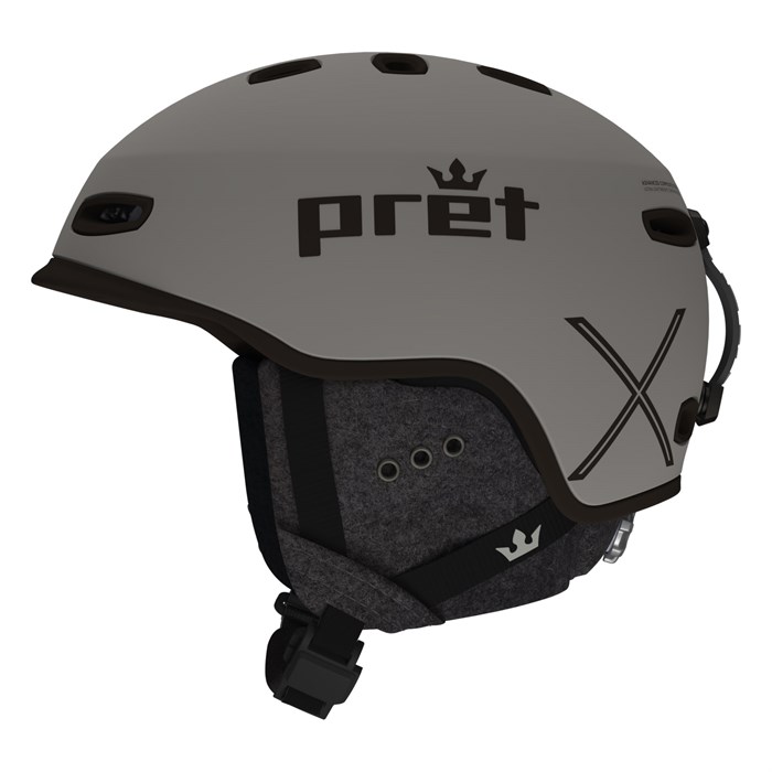 Pret Cynic X ski helmet - ear pads  eps foam liner  sweet protection  best ski  many helmets