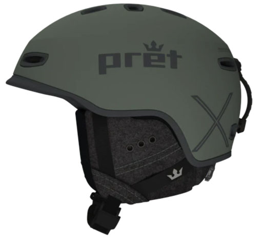 Pret Cynic X2 MIPS ski helmet (green)