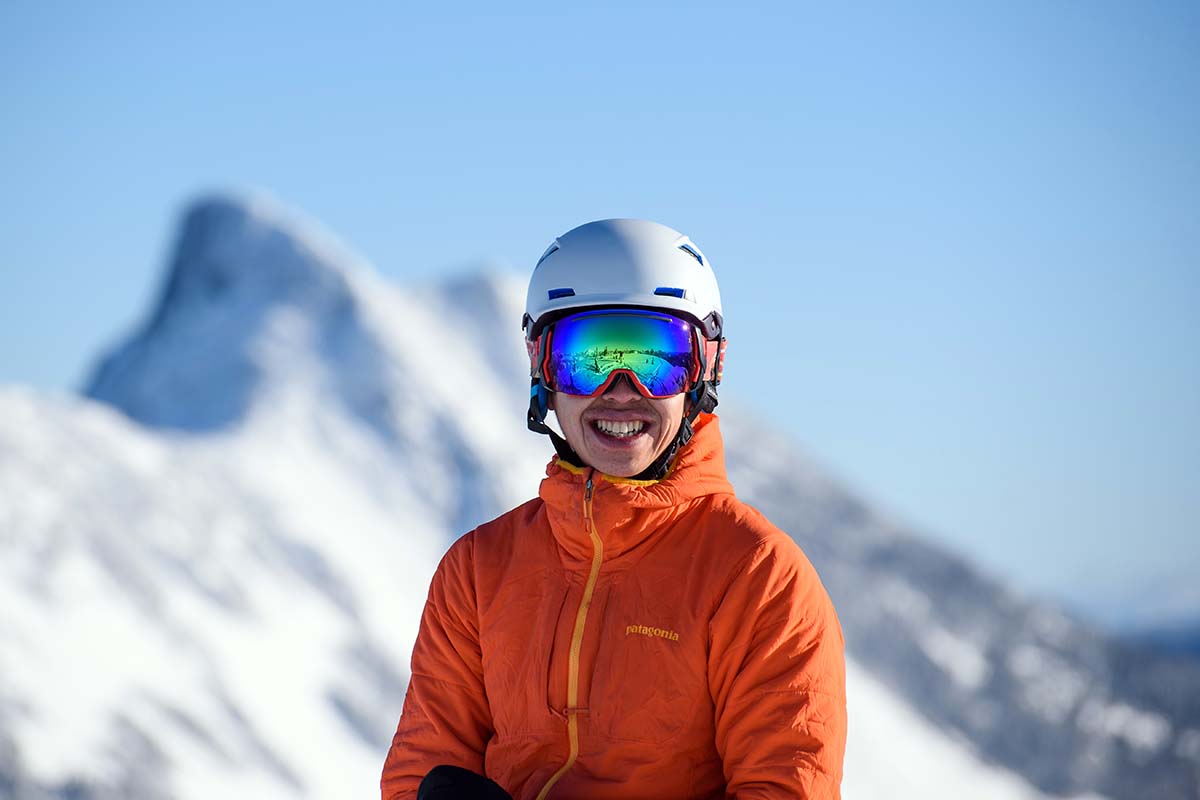 Salomon MTN Lab helmet (dual certification snow sports and climbing)