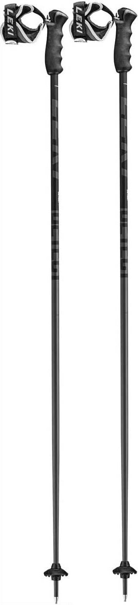 Atomic 1 Pair of All-Mountain Ski Poles 125 cm Black/White 