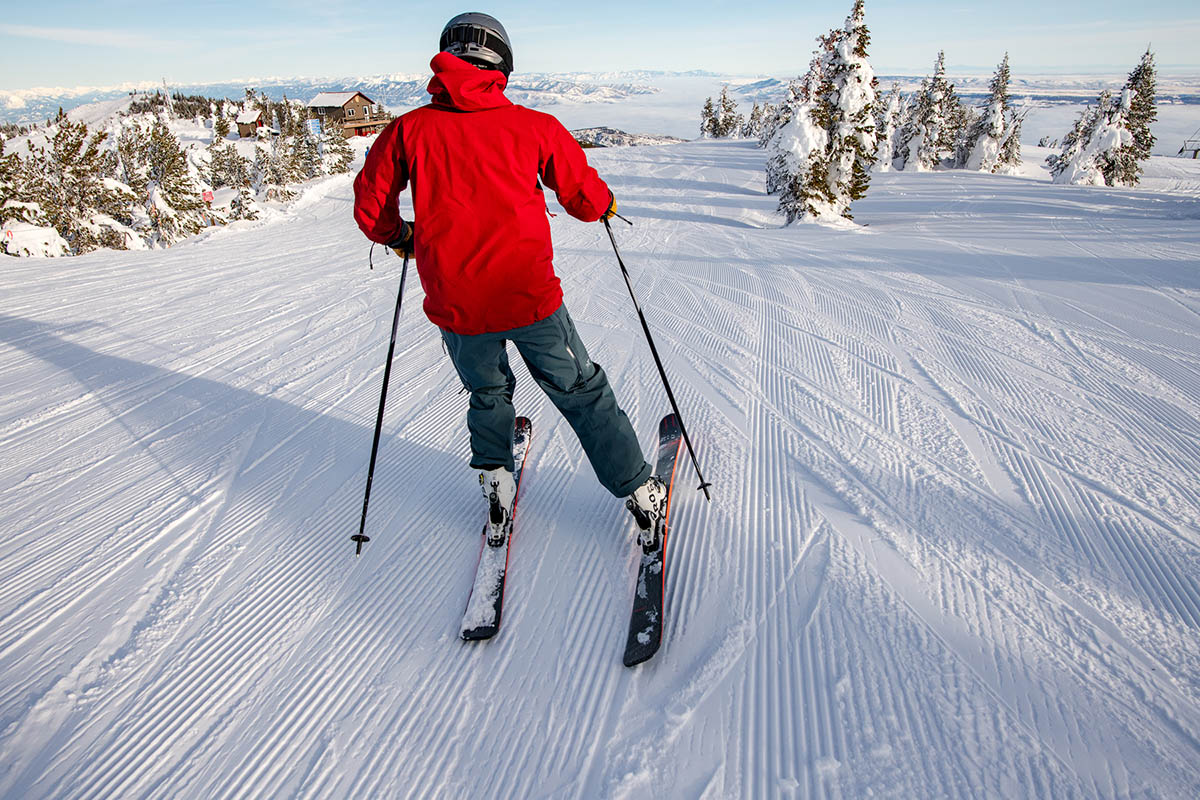 Ski poles (skiing at Mission Ridge resort)