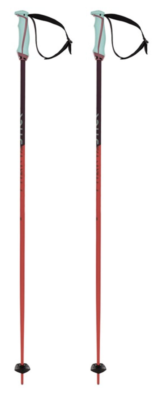 NEW $150 LEKI Bones Trigger S Compatible Ski Poles 125CM 50" Downhill Skiing 