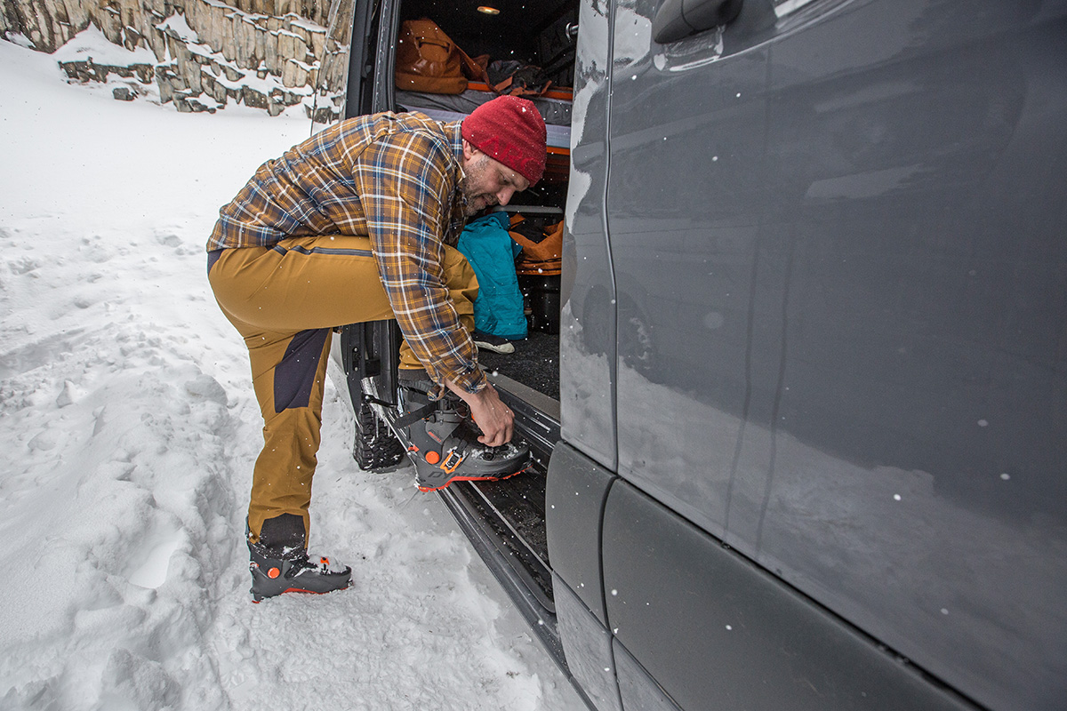 Winter Ski Siltex Socks Long Snowboard Warm Shaped Wool Antibacterial Orange