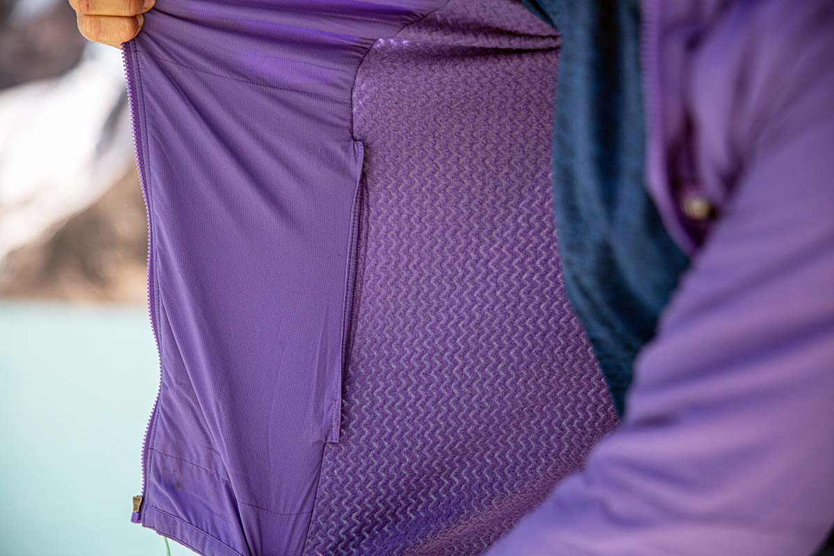 Patagonia Nano-Air Light Hybrid Hoody (R1 Air fleece panel)