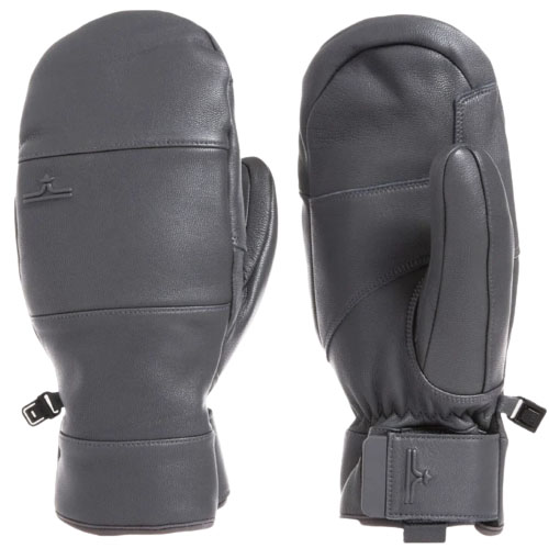 Evo Pagosa leather mitt (gray)